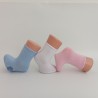 Kojenecké ponožky JŮLINKA - ruličkový lem