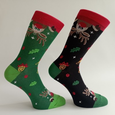 Barevné vánoční ponožky MORIS